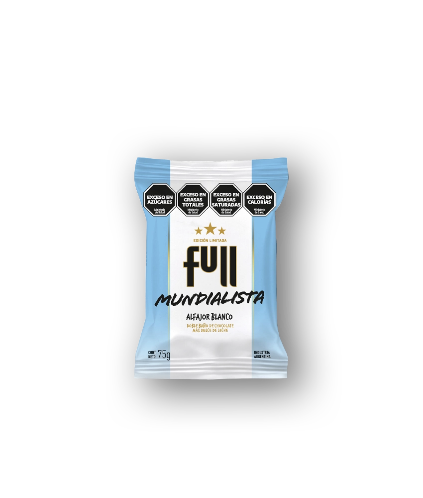 Alfajor Full Blanco